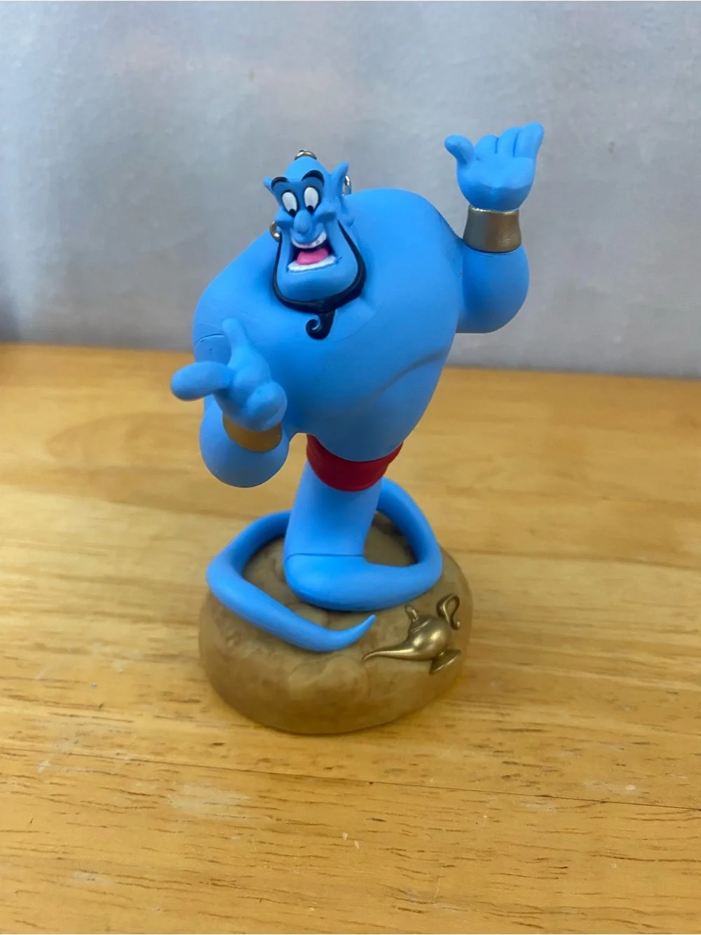2015 Hallmark Disney Aladdin Blue Genie Ornament